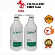 [ No8 Chính Hãng ] Bộ Dầu Gội Xả No8 Plus Keratin Collagen Phục Hồi 1000ml X 2