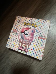 Pokemon Sealed box 151 Japanese