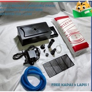 COMPLETE 800 LITERS PER HOUR 6 WATT AQUARIUM WATER PUMP PACKAGE COMPLETE AQUARIUM FILTER AQUARIUM FI