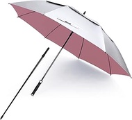 G4Free Vented UV Golf/Beach Umbrella 68" Arc, Auto Open Oversize Extra Large Windproof Sun Shade Rai