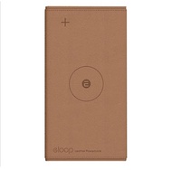 {ส่งเร็ว + ของแท้ 100% + } Eloop EW31 แบตสำรองชาร์จไร้สาย 10000mAh หุ้มหนัง 5V/1A Wireless Power Ban
