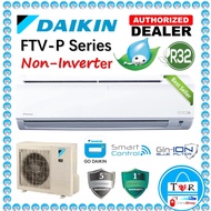 Daikin 1.0hp FTV28PB / 1.5hp FTV35PB R32 Non-Inverter Built in WIFI / Non-WIFI Air conditioner/
