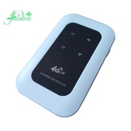 4G LTE Router WiFi Repeater 4G SIM Card Slot Modem Dongle Router 150Mbps Wireless Router White
