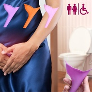 【Ready Stock】 Female Urinal Device - Urinal Funnel Female Silicone Urination Device Urine Cups Porta