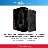 XFX Swift AMD Radeon RX 9060 XT OC Gaming Edition 16GB Graphics Card - RX-96TSW16BQ
