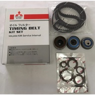 [100KM] Mitsubishi VR4 2.0 4G63 EVO (TWIN CAM) Airtrek Turbo TIMING BELT KIT SET [MD326059] [MD32739