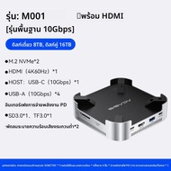 Acasis | เคส HDD สำหรับ M.2 รองรับ RAID ความจุ 16TB