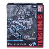 Transformers Toys Studio Series 73 Leader Transformers: Revenge of the Fallen Grindor and Ravage Act