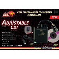 100% Original Red Leo Adjustable CDI Unit 8 Mode LC135 V1-V7 / Y125ZR RXZ Catylyzer / Wave125 / EX5
