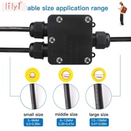 LILY Terminal Box Outdoor  /Electrical Cable Connector Wire Connector 3 Way Street Lamp Sealing Box
