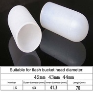 2Pcs Silicone Elastic Flashlight Lampshade For SP31 SP35 IF22A C8G IF25A SP36 S2 C8 EA01 TS21 Q8 14-