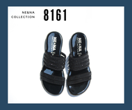 รองเท้าเเฟชั่นผู้หญิงเเบบเเตะสวมส้นเตี้ย No. 8161  NE&NA Collection Shoes