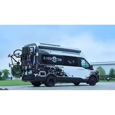 2025 Yumei Motoome/Trailer RV Part Accessories Rear Bike Cer Box Combination Back Ladder Tire Rack C