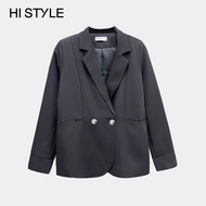 HI STYLE Women Blazer Long Sleeve - Black - CFM3F5359 / Blazer Lengang Panjang Perempuan - Hitam
