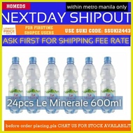 ∏ ◱ ▤ Le minerale water 600ml x24pcs metromanila only