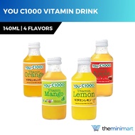You C1000 Vitamin Drink 140ml Lemon Orange Apple Mango Halal Delicious Health Beverage 1000mg Vitami