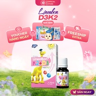 LineaBon K2+D3 Supplement 15ml. Vitamin K2D3 Supplement Helps Enhance Calcium Absorption for Babies