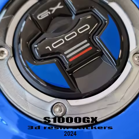 S1000GX 2024 Motorcycle Accessories 3D Epoxy Resin Sticker Fuel Tank Cap Protection Kit for GSX-S100