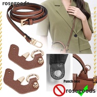 ROSEGOODS1 Genuine Leather Strap Women Replacement Conversion Crossbody Bags Accessories for Longchamp