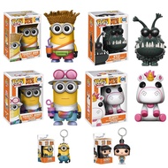 Funko Pop Minions The Rise Of Gru Jerry Dave Kyle Agnes Carl พวงกุญแจรูปการกระทำ