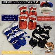 Waterproof Anti-Claw Dog Cat Shoes Large Small Poodle/Pom/Golden/Shihtzu/Kitten 4pcs Dog Shoes
