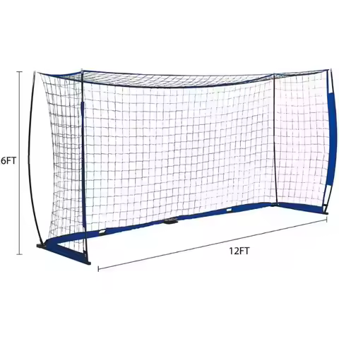 1 Portable Soccer Goal for Backyard, 12 * 6FT, 10 * 6.6FT or 8 * 5FT Soccer Goal Net 2025