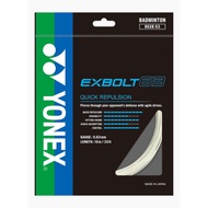 YONEX EXBOLT 63 (0.63MM) / EXBOLT 65 (0.65MM) / EXBOLT 68 (0.68MM) BADMINTON STRING 10M (33FT)