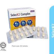 SELECK2 Complex Tablet 60's -Tablet, Vitamin D3, Vitamin K2 HTM Pharmacy