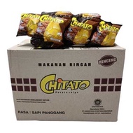 Chitato 1 Dus Isi 6 Renceng / Cemilan Kentang Keripik Gurih 1 Karton