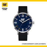 Caterpillar ELLIPSE NQ-140-21-632 Blue Dal Black Silicone Strap Analog Men Watch