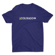 Colnago Navy Blue Road Bike Bicycle Racing Team Graphic Design Shirt