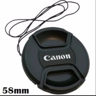Canon 58mm dslr camera lens cover for 75-300 usm lens