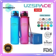 Uzspace Water Bottle Sport Fitness GYM Sports Drinking Water Bottle