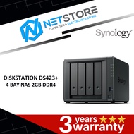 SYNOLOGY DISKSTATION DS423+ 4 BAY NAS 2GB DDR4 - SYN-DS-423+
