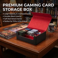 Graded Card Storage Case | Toploader Box Magnetic Case PU Leather PSA Slab BGS One Touch