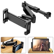Telescopic Car Rear Pillow Tablet/ Phone Car  Seat Rear Headrest Mounting Bracket for Phone Tablet 4-12.9 Inch(Sg stock)