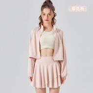 [ New Model ] Jacket AK103 Sports Crochet Shape Lightweight Dynamic Feminine Gym Running Pickleball 