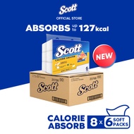 Scott Calorie Interfolded Kitchen Towel 75s (6 packs / 6 packs x 8)