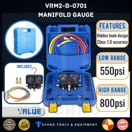 Value VRM2-B-0701 Manifold Gauge