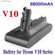 100  Replacement 25.2V 98000mAh Lithium Replacement Battery For Dyson Vacuum Cleaner cyclone V10 Absolute SV12 V10 Fluffy V10 bp039tv