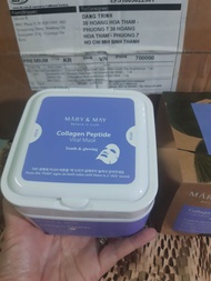 MAT NA COLLAGEN TƯƠI HAN QUOC / COLLAGEN PEPTIDE VITAL MASK / PHỤC HỒI SỢI COLLAGEN NÂNG CƠ MẶT