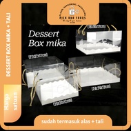 Mika Dessert Box | Cake Dessert Box 18x18 / 20x20 | Mika Rope Box