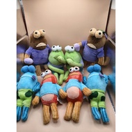 【Ready Stock】Sad emo fish mini Soft doll keychain Plush