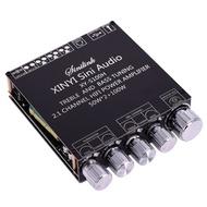 (GCFK) XY-S100H HIFI TPA3116D2 Bluetooth 5.0 Subwoofer Amplifier Board 50WX2+100W 2.1 Channel Power