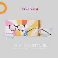 K-Ion Nano Premium 8 Original Pria Wanita Ion Nano Premium 8 Kacamata Terapi Anti Radiasi Kaca Mata