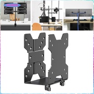 [ukgjmkm6] Mini PC Stand Under Desk Computer Mount Easy to Install 11lbs/5kg Weight