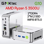 GMKtec G10 AMD Ryzen 5 3500U คอมพิวเตอร์เดสก์ท็อปคอมพิวเตอร์ขนาดเล็กเกมเมอร์วินโดวส์11 Pro DDR4 M.2 