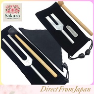 Crystal Tuner 4096Hz 528Hz Tuning Fork Healing Set 8 Pieces Crystal Mallet