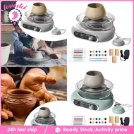 [Lovoski] Pottery Wheel Machine Electric Pottery Wheel Mini Pottery Wheel Kit Turntable Pottery Whee