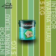 Cat Tembok Mowilex Cendana Interior Warna Hijau 5 kg